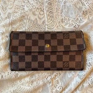 Louis Vuitton Porte Tresor International Wallet Damier Ebene
